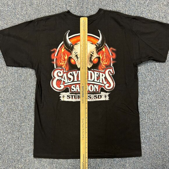 Easyriders Saloon Sturgis South Dakota Biker T Shirt Sz L - Picture 8 of 9